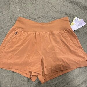 New women’s All In Motion shorts.